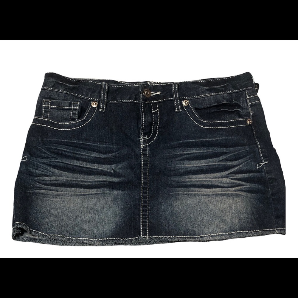 Reign denim mini skirt size 13